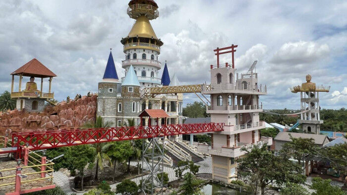 Xây dựng cầu Vàng, Bà Nà Hill trái phép ở Sóc Trăng
