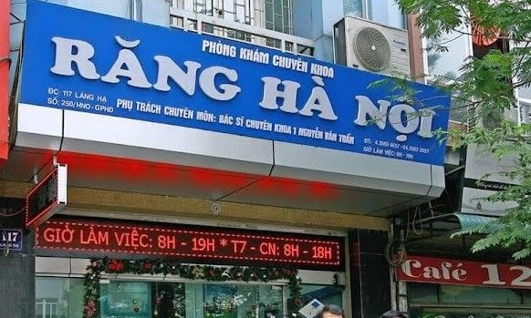 Phòng khám chuyên khoa Răng hàm mặt Hà Nội bị xử phạt 22,5 triệu đồng