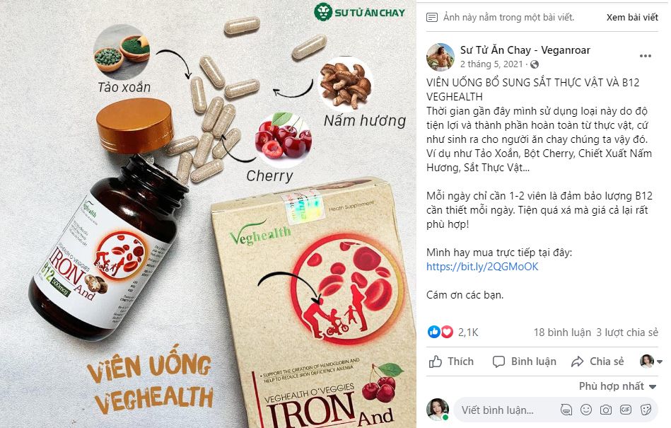 Bí quyết ăn chay nhưng vẫn khỏe khoắn và tràn đầy năng lượng của “Sư Tử Ăn Chay”