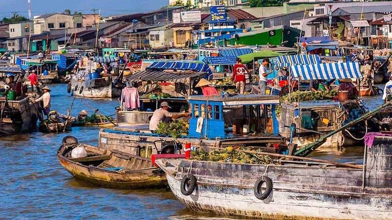 Về miền Tây trải nghiệm 7 chợ nổi hấp dẫn du khách
