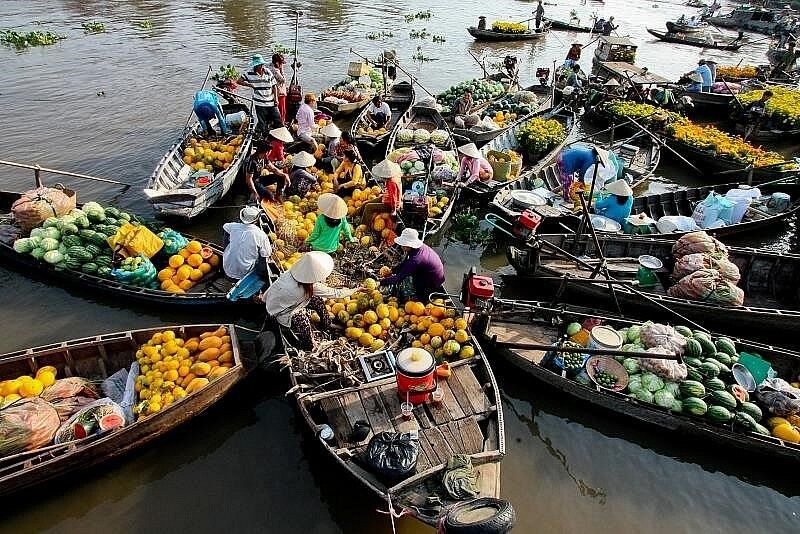 Về miền Tây trải nghiệm 7 chợ nổi hấp dẫn du khách
