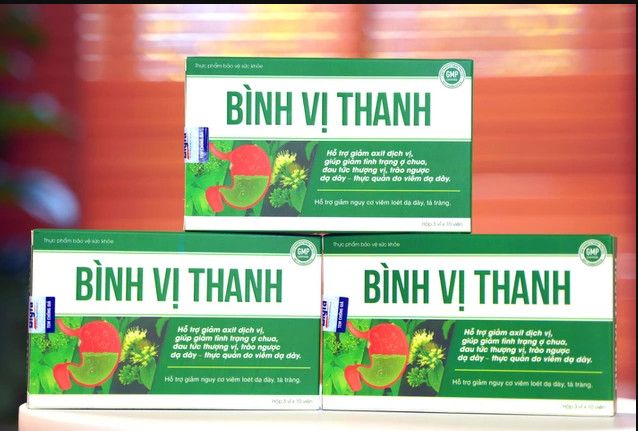 Sản phẩm dạ dày Bình Vị Thanh tự ý quảng cáo sai công dụng