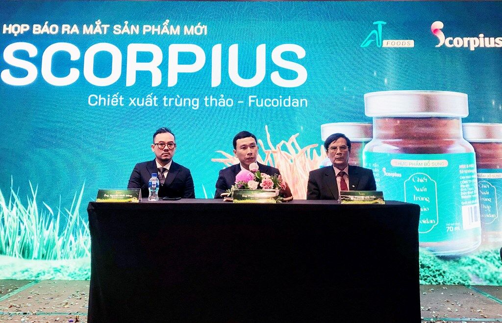 ra mắt sản phẩm “Nước chiết xuất trùng thảo – Fucoidan