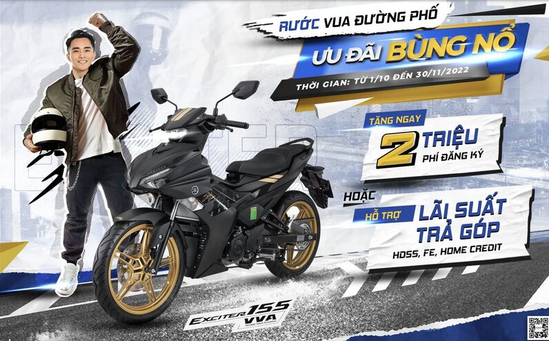 Khuyến mại cho xe Exciter