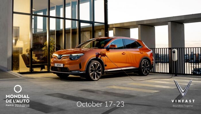 VinFast trở lại Paris Motor Show với chiến lược thuần điện, chính thức ra mắt 4 mẫu xe điện tại Pháp