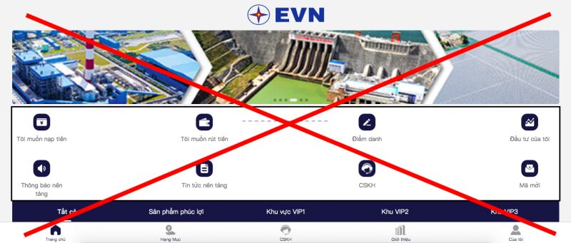 Tập đoàn EVN bị giả mạo nhãn hiệu