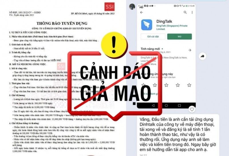 lừa đảo giao dịch chứng khoán