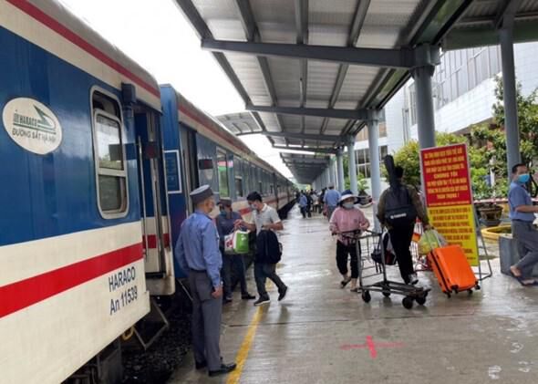 vé tàu dịp Tết