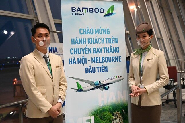 Bamboo Airways mở đường bay Melbourne-Hà Nội