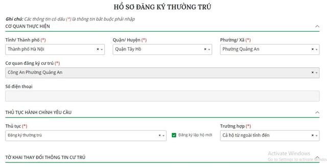 Cách đăng ký thường trú online ngay tại nhà - Ảnh 3.