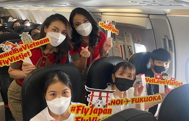 Vietjet Air mở thêm hai đường bay thẳng từ Hà Nội - Nhật Bản
