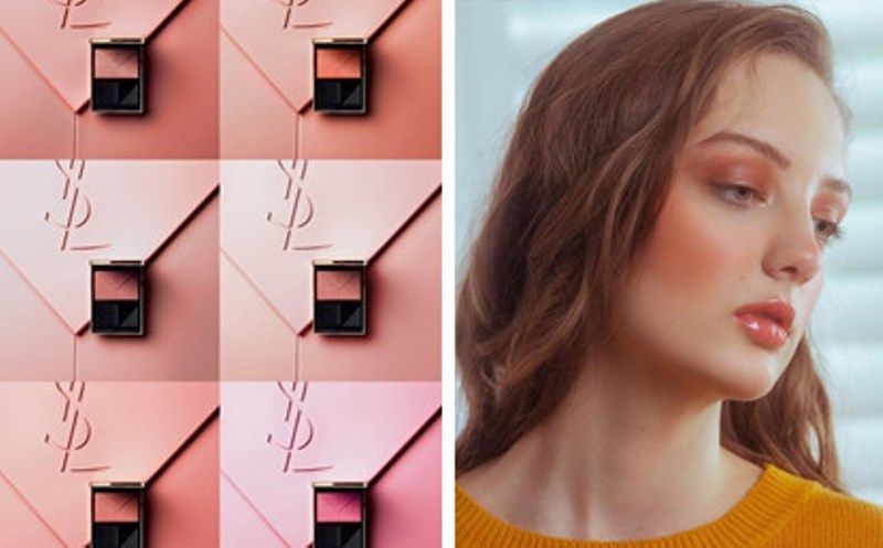 Phấn má hồng và highlight bắt sáng Couture Blush