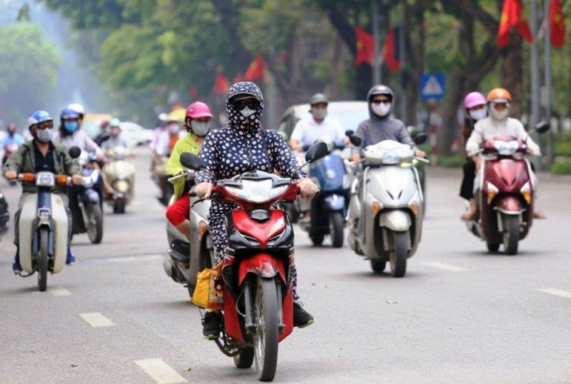 Dự báo thời tiết Hà Nội ngày 6/5/2023: Nắng nóng đỉnh điểm, vượt 40 độ C