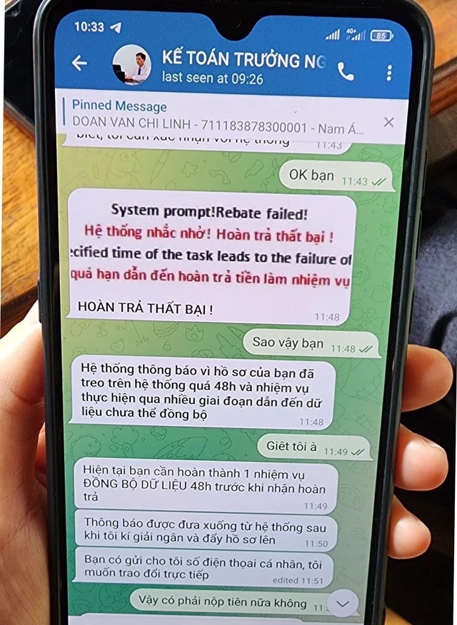 các chiêu trò do nhóm đối tượng lừa đảo