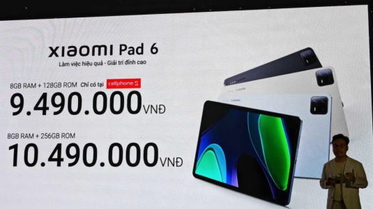 Xiaomi ra mắt 'cỗ máy đa nhiệm' Xiaomi Pad 6