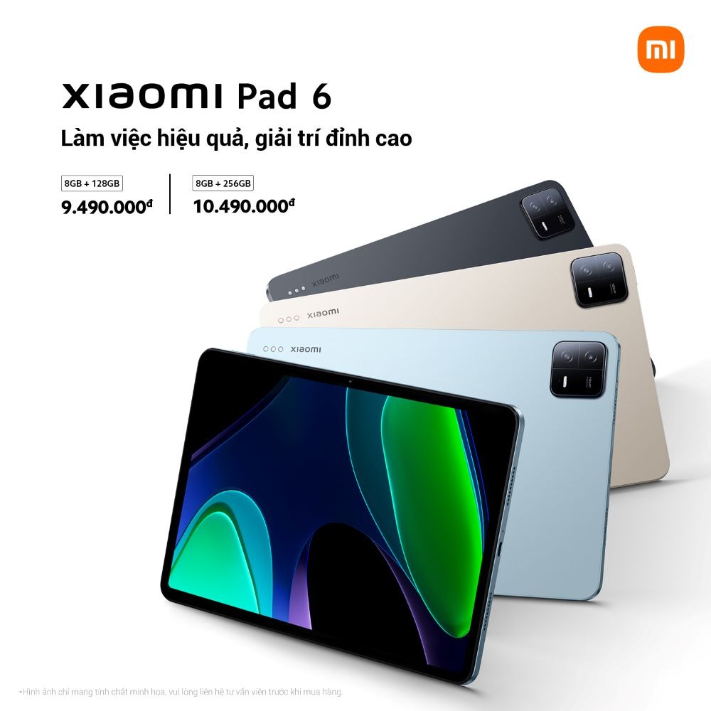 Xiaomi ra mắt “cỗ máy đa nhiệm” Xiaomi Pad 6 Xiaomi ra mắt “cỗ máy đa nhiệm” Xiaomi Pad 6