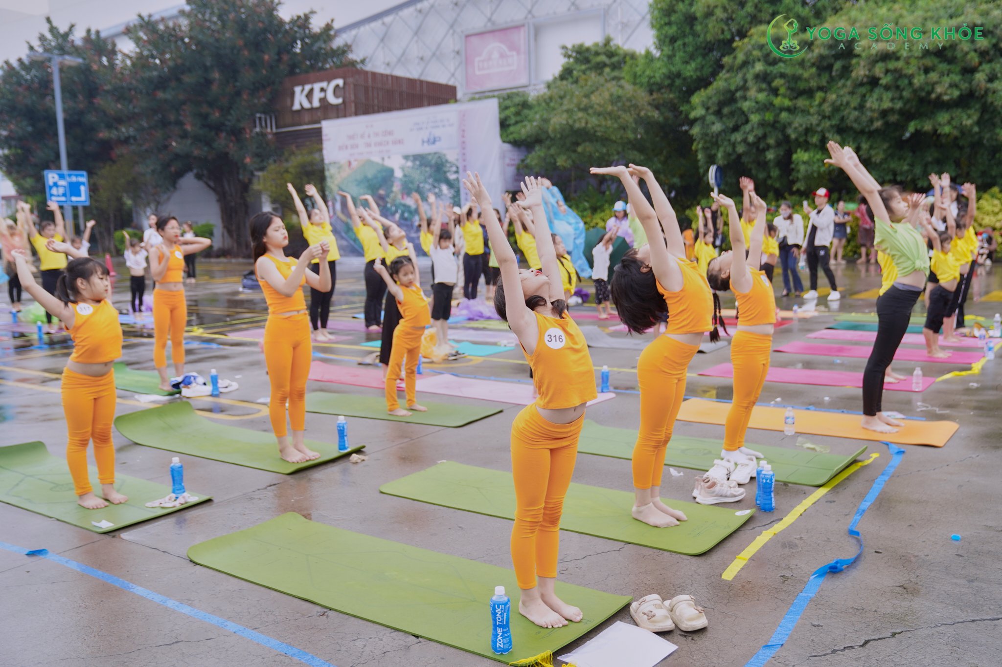 Gần 500 vận động viên tham gia Giải thi đấu Yoga hướng mặt trời năm 2024