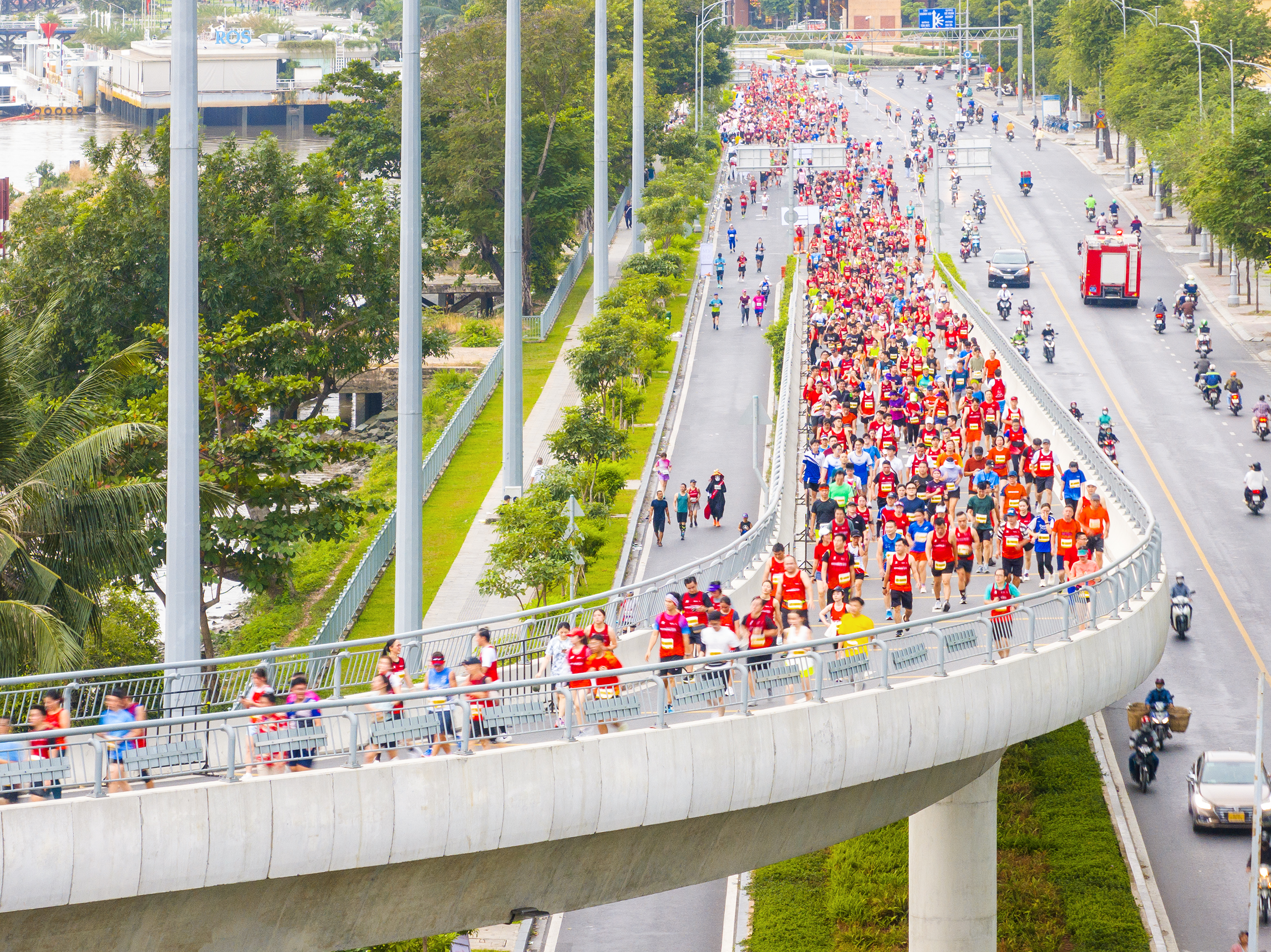 Khởi động Giải Marathon Quốc tế Thành phố Hồ Chí Minh Techcombank Mùa thứ 7