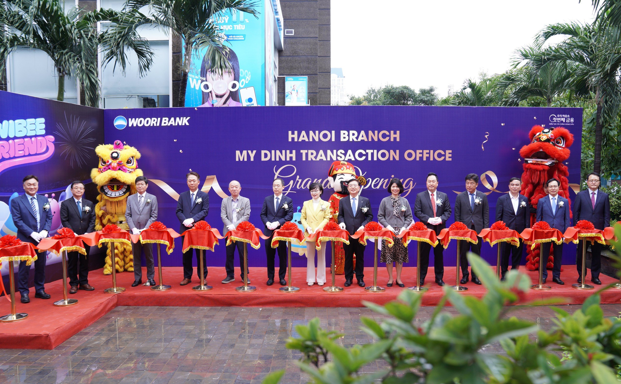 Ngân hàng Woori Việt Nam khai trương Phòng giao dịch Mỹ Đình tại khu phố người Hàn