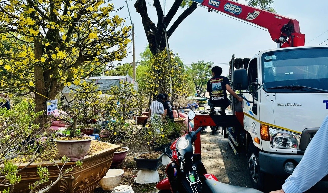 Sôi động mua sắm trước Tết Nguyên đán 2024