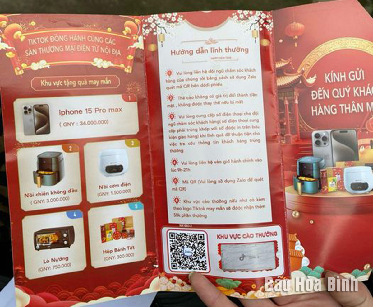 Công An Tỉnh Hòa Bình Cảnh Báo Trò Lừa Đảo "Thẻ Cào Trúng Thưởng"