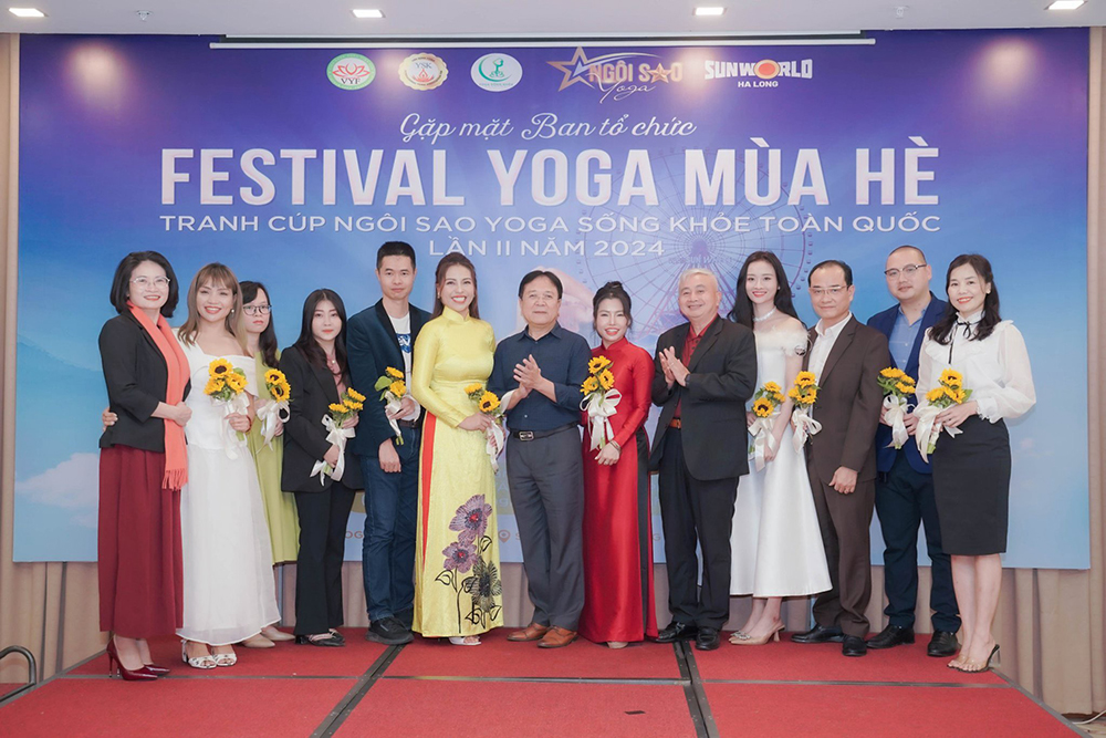 Festival Yoga mùa hè tranh Cúp Ngôi sao Yoga sống khỏe toàn quốc lần thứ II năm 2024 sẽ diễn ra tại Quảng Ninh