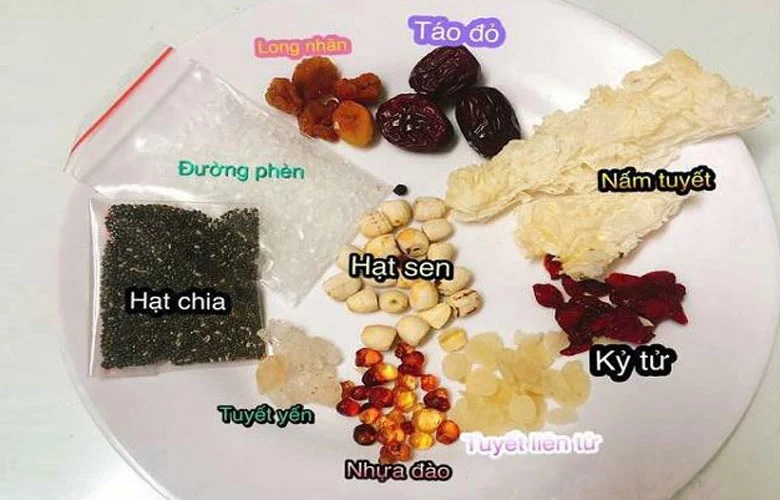 Cách nấu chè dưỡng nhan đơn giản tại nhà