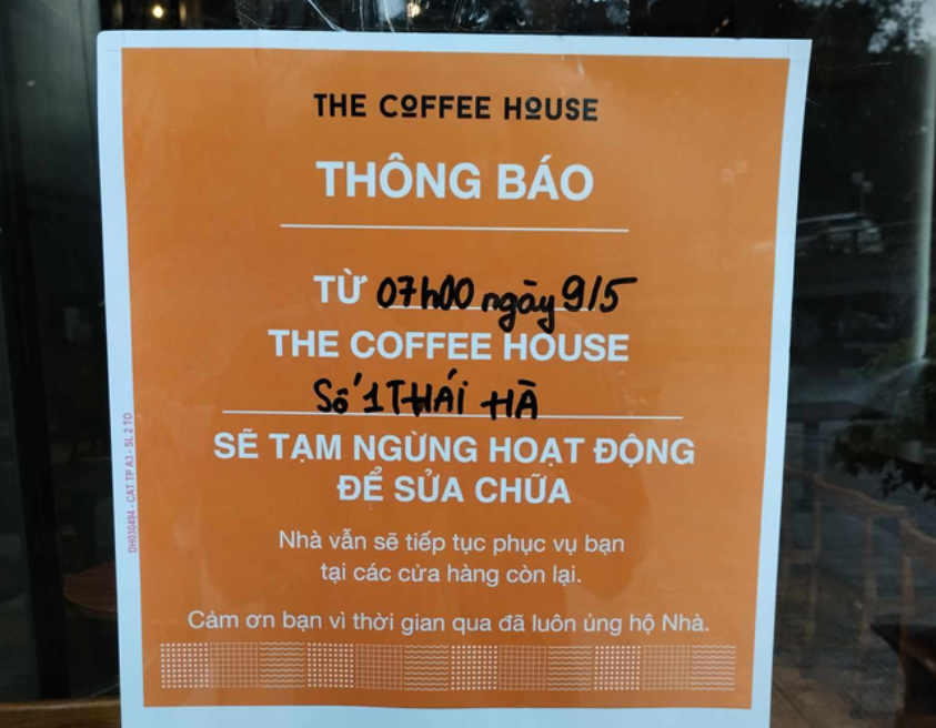 Vụ Bác Sĩ Bị Kính Rơi Vào Người Khi Uống Cafe, The Coffe House Chính Thức Lên Tiếng