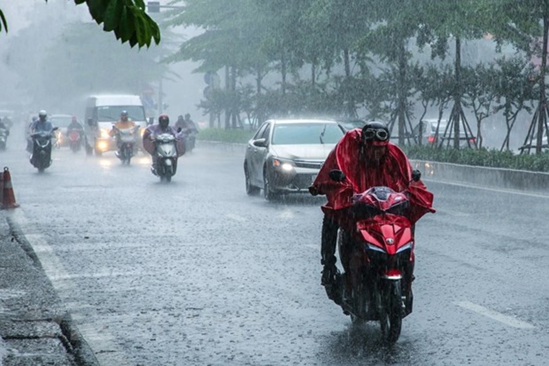 Dự báo thời tiết ngày mai ( 8/6) Hà Nội có mưa rào và dông vào chiều tối