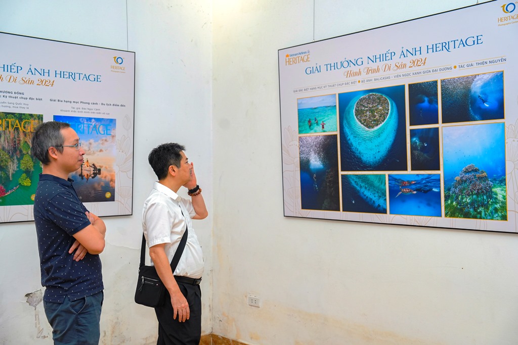 Khai mạc triển lãm Giải thưởng Nhiếp ảnh Heritage - Hành trình Di sản 2024