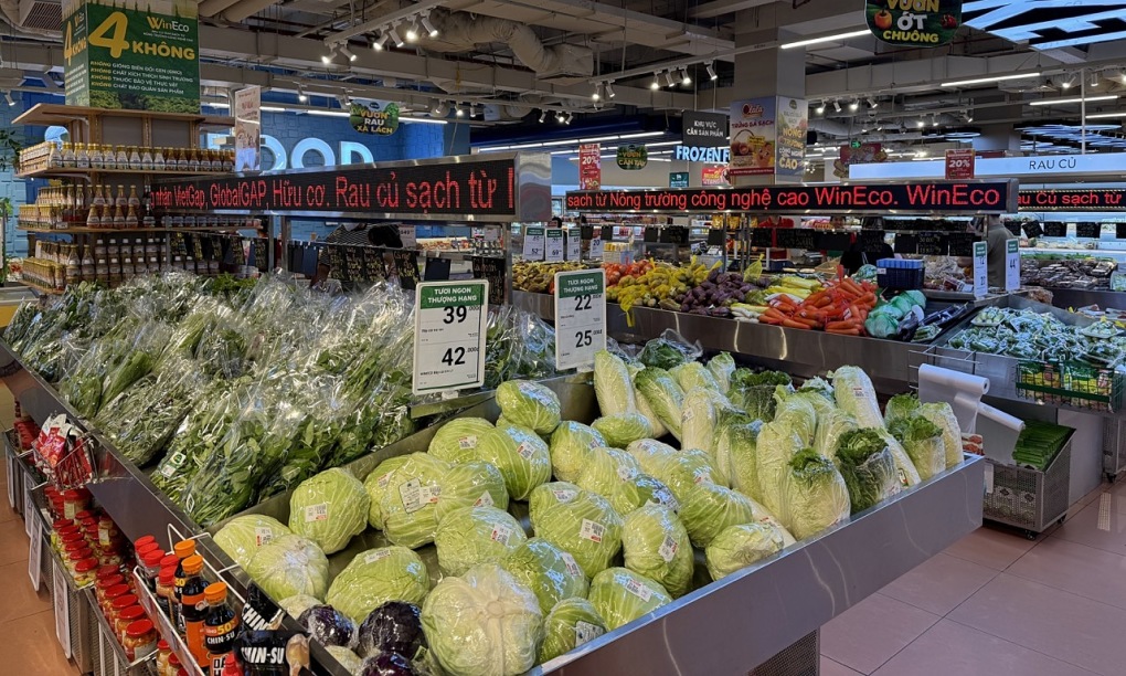 Giá rau xanh tăng sau cơn bão Yagi