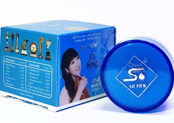 Thu hồi kem mờ vết nám dưỡng da chống nắng nhãn hàng Sứ Tiên