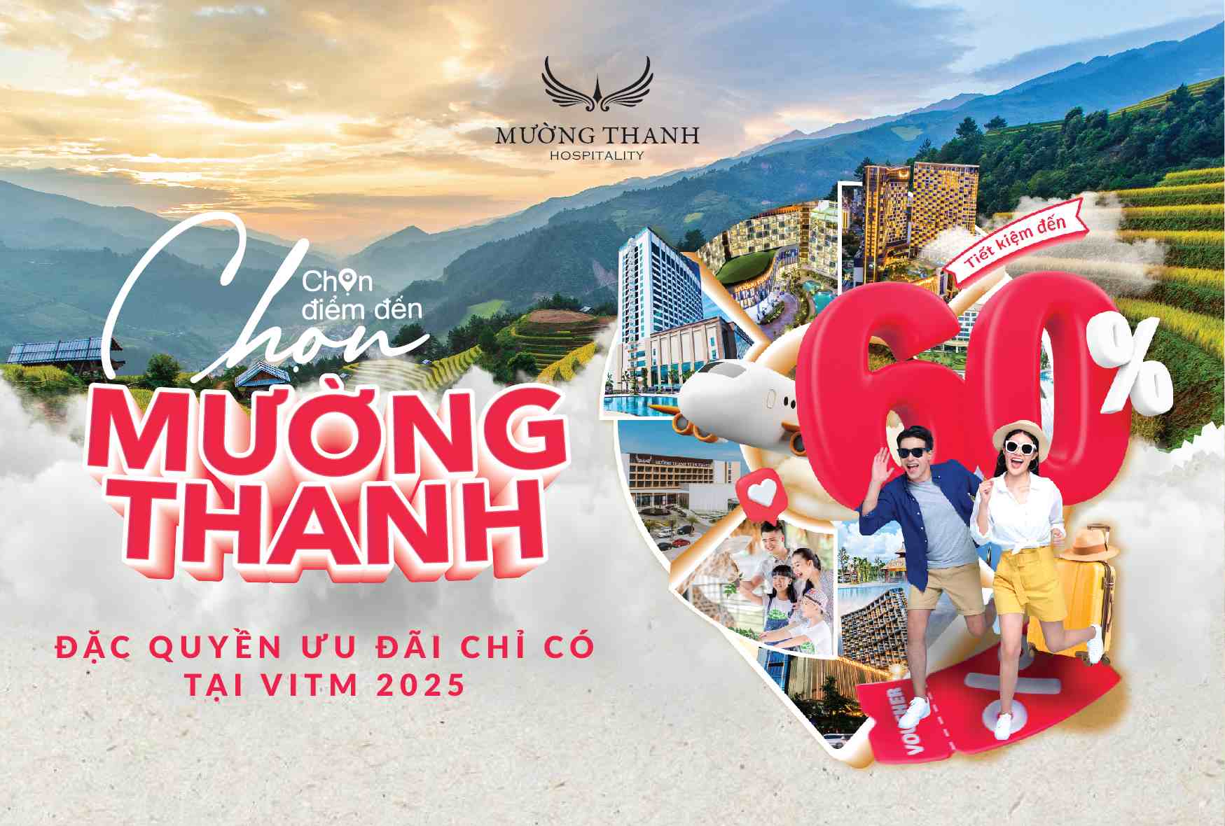 Tập đoàn Mường Thanh tung ưu đãi "khủng" tới 60% tại Hội chợ Du lịch Quốc tế VITM 2025