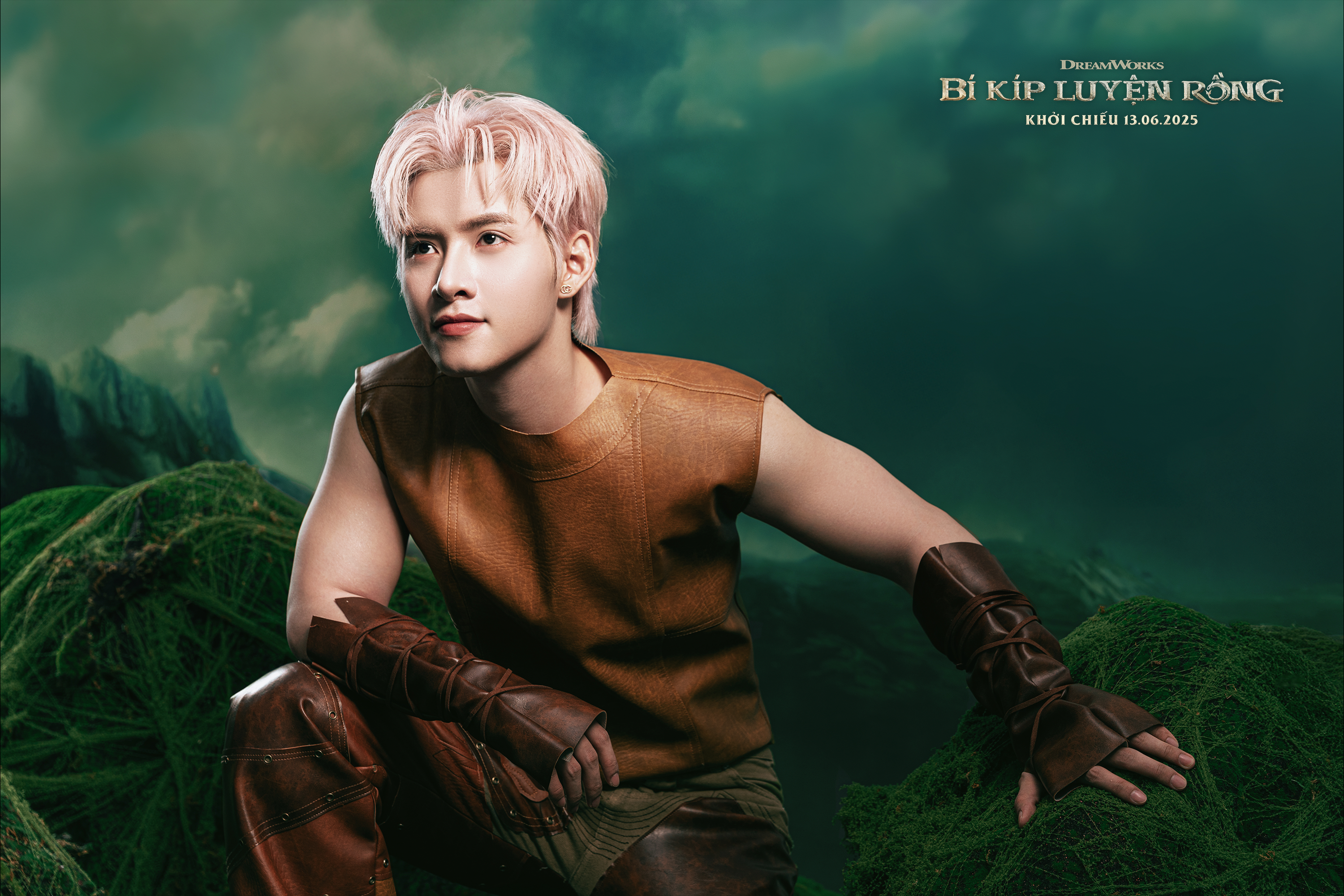 "Anh trai" Gemini Hùng Huỳnh lần đầu lồng tiếng phim điện ảnh, hóa chiến binh Viking trong “Bí Kíp Luyện Rồng”