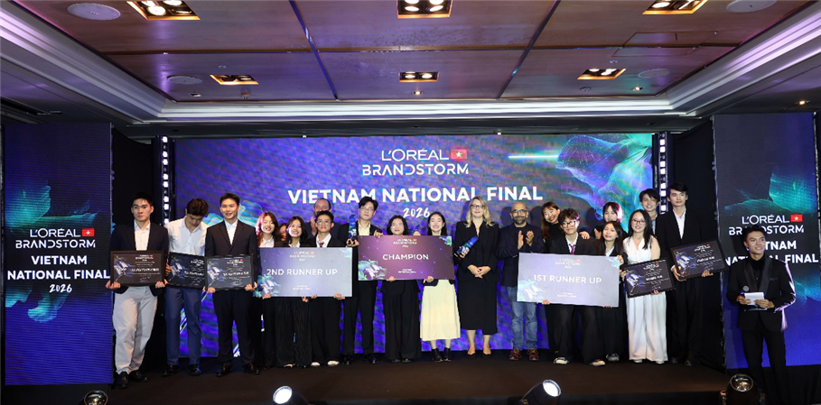 L’Oréal Brandstorm 2026 - Cuộc thi sáng tạo toàn cầu dành cho giới trẻ: Ứng dụng công nghệ và trí tuệ nhân tạo để kiến tạo tương lai ngành nước hoa cao cấp