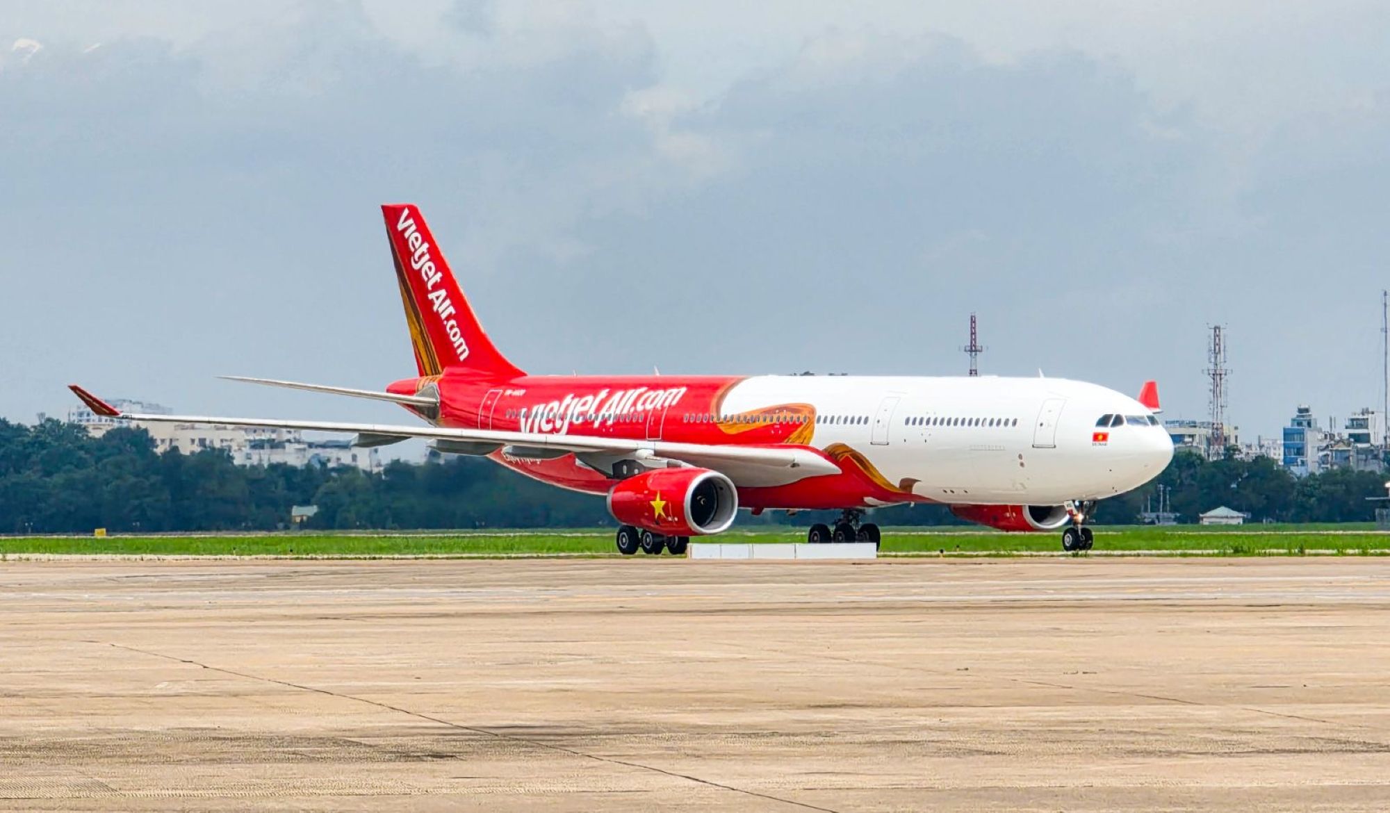 Tàu bay Vietjet Air.