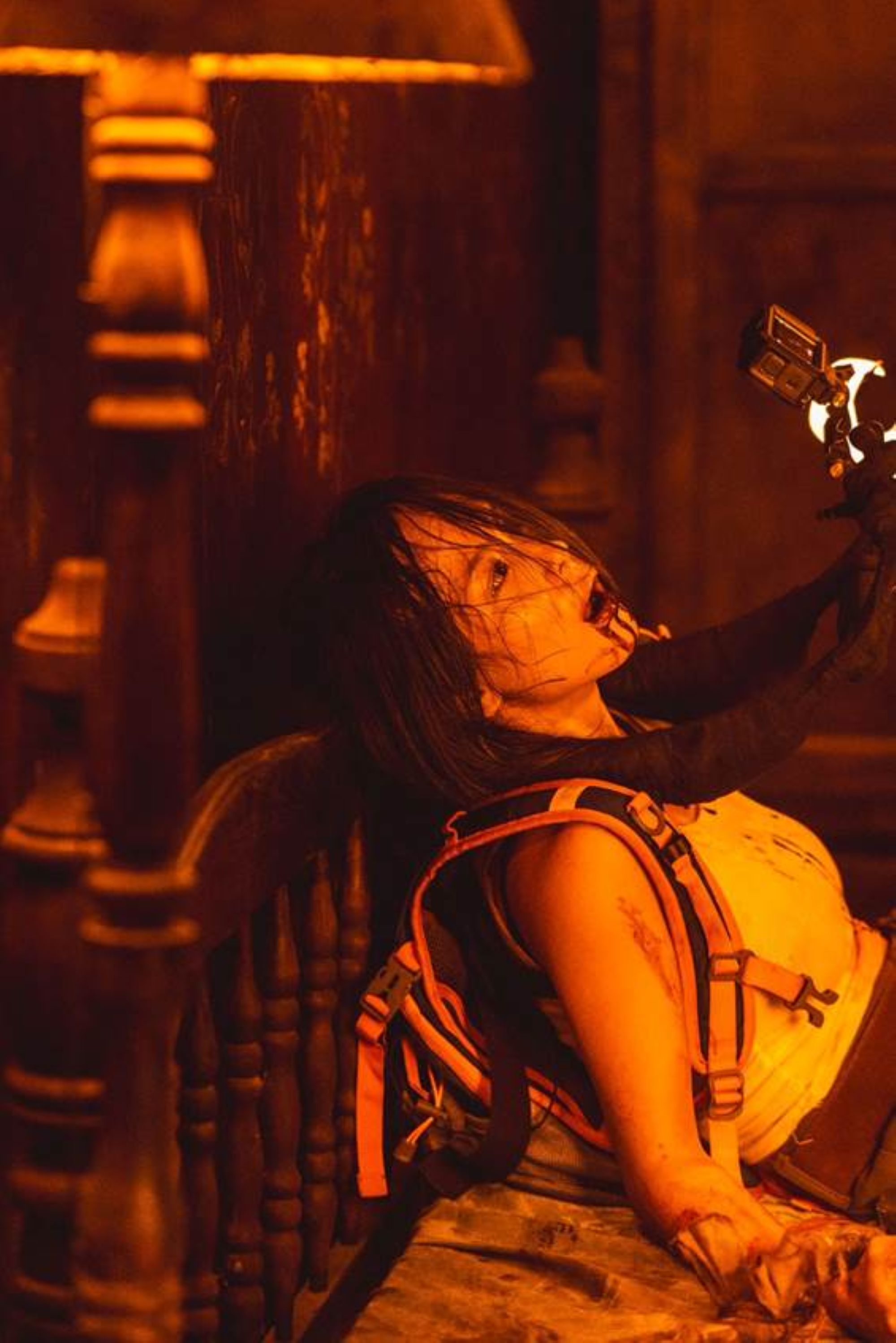 Các diễn viên gặp nhiều thử thách khi lần đầu làm phim với phong cách found footage.