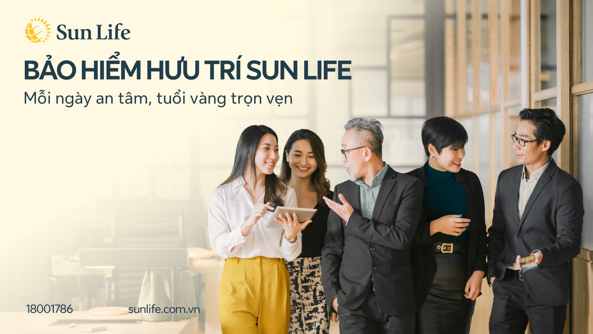Sun Life Việt Nam tiếp tục cho ra mắt sản phẩm Bảo hiểm Hưu trí Sun Life