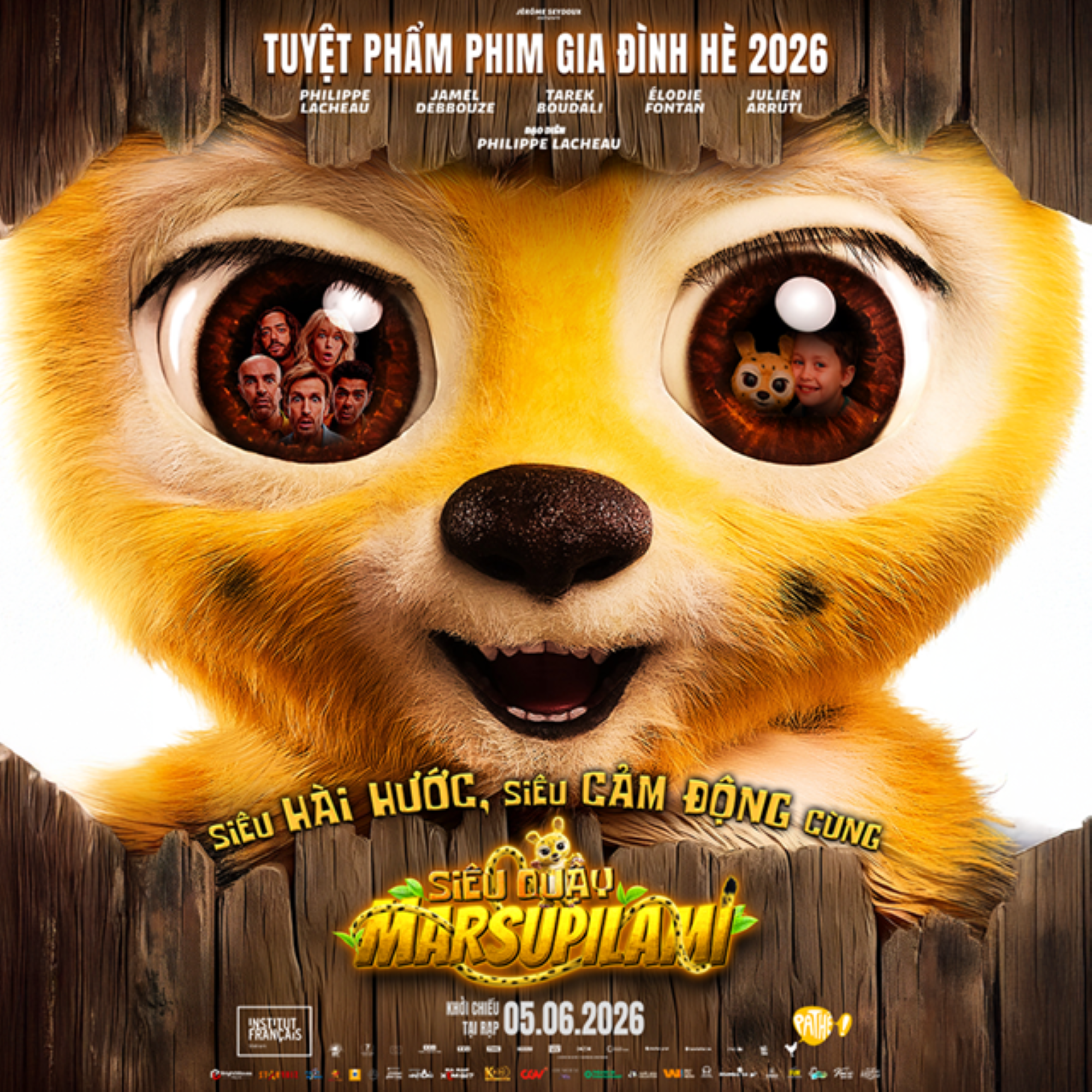 Siêu Quậy Marsupilami tuyệt phẩm phim gia đình hè 2026