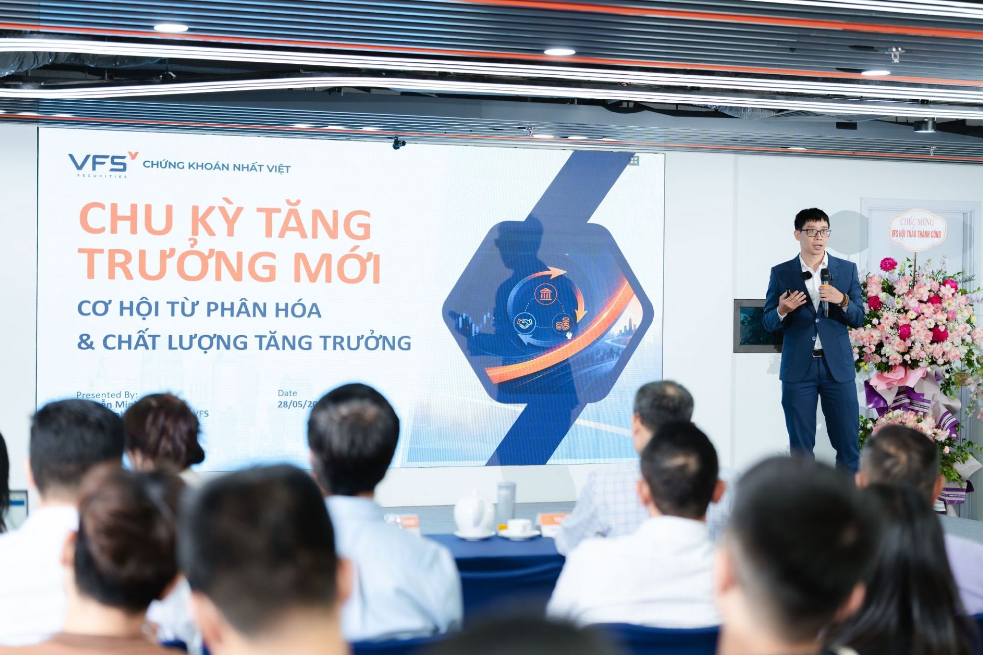 Ông Nguyễn Minh Hoàng – Giám đốc phòng Phân tích Công ty Cổ phần Chứng khoán Nhất Việt (VFS)