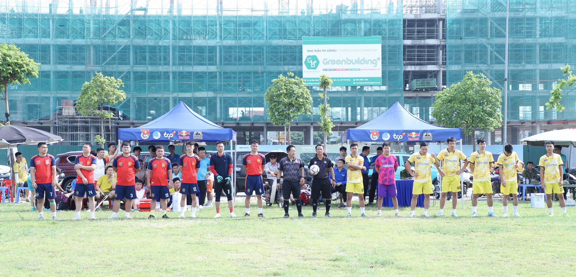 Khai mạc “Giải Bóng đá nam Thanh niên Công nhân năm 2026” trong chuỗi Ngày hội “Thanh niên công nhân - Lan tỏa năng lượng tích cực”