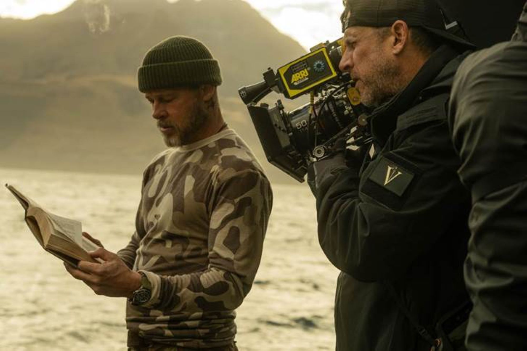 Tài tử Brad Pitt và Đạo diễn David Ayer