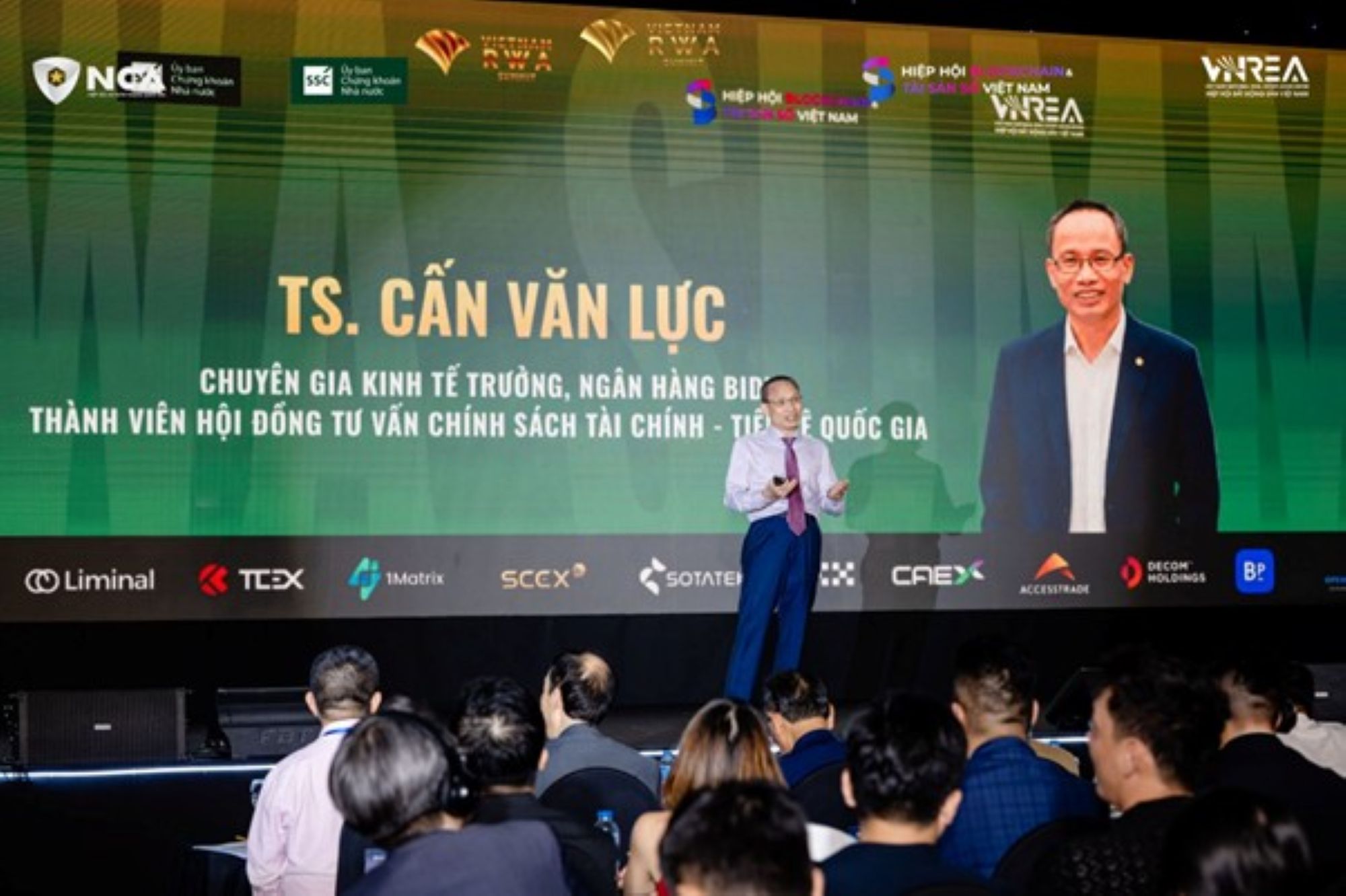 TS. Cấn Văn Lực chia sẻ về quản trị rủi ro trên thị trường tài sản mã hóa.