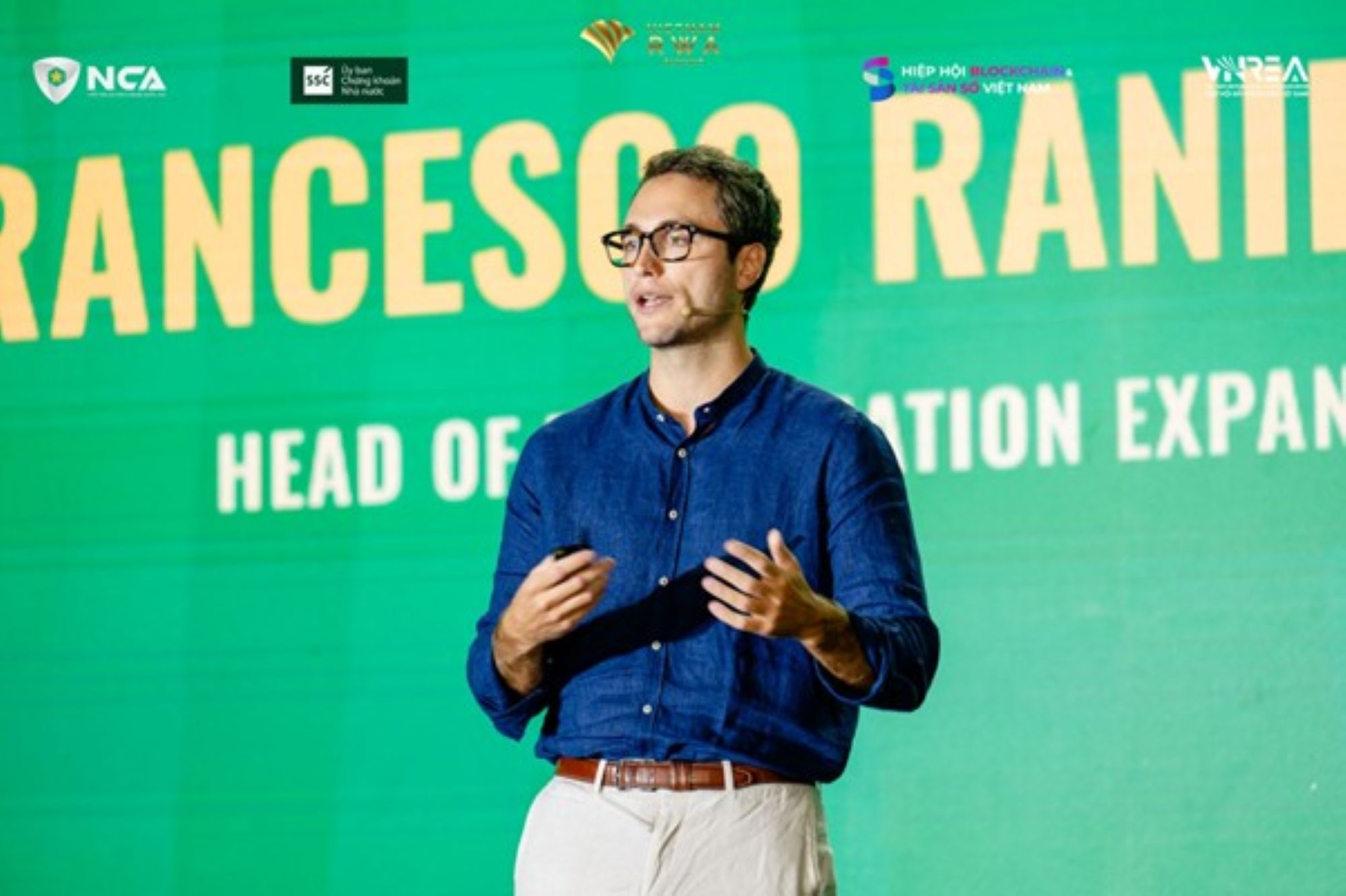 Ông Francesco Ranieri Fabracci đưa ra góc nhìn về về hạ tầng phục vụ thị trường vốn được mã hóa.