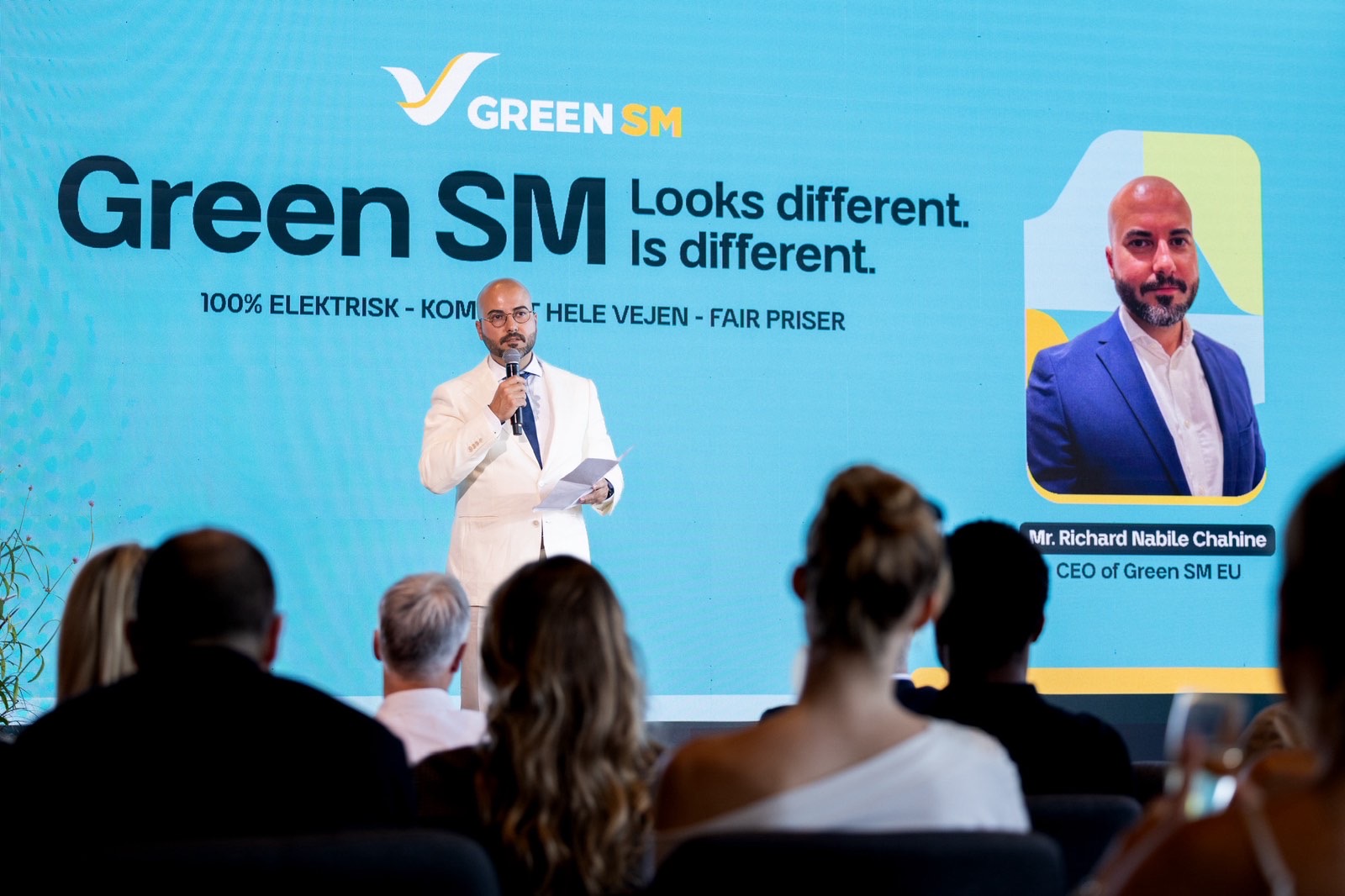 Ông Richard Nabil Chahine, Tổng Giám đốc Green SM châu Âu.