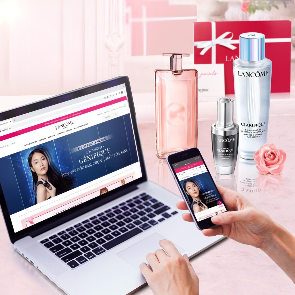 LANCÔME RA MẮT CỬA HÀNG TRỰC TUYẾN ĐẦU TIÊN TẠI VIỆT NAM