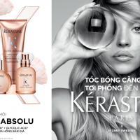 Giải pháp cho tóc xơ rối mùa ẩm: Kérastase ra mắt Gloss Absolu