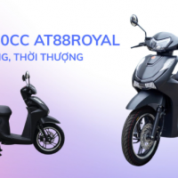 Victoria AT88 Royal ra mắt: Mẫu xe ga 50cc nổi bật với thiết kế thời thượng, nhiều tiện ích hiện đại
