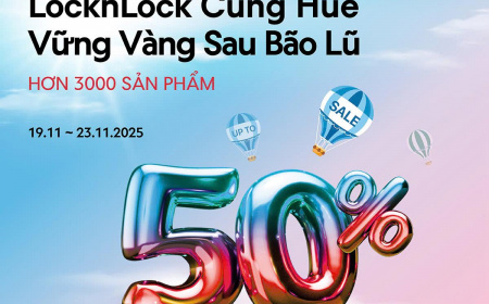 LocknLock cùng Huế vững vàng sau bão lũ