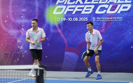 Giải Pickleball OFFB Cup 2025: Sân chơi thể thao gắn kết cộng đồng